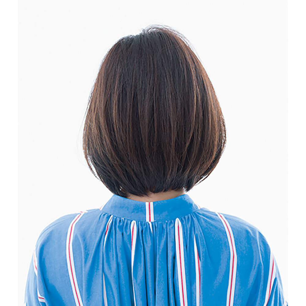 後ろから見た 人気ボブヘアスタイル1位の髪型