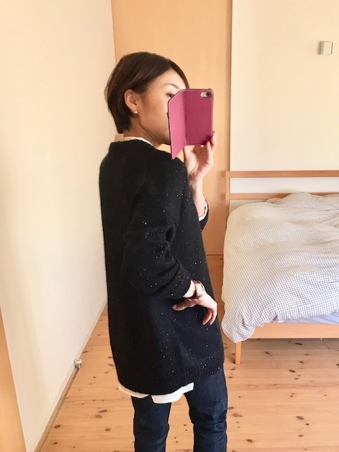 即買いした無印セール品はインナー使いしたいスタンドカラーの白シャツです ファッション誌marisol マリソル Online 40代をもっとキレイに 女っぷり上々