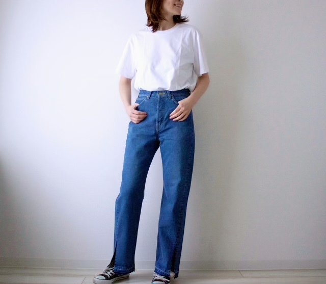 モデル竹下玲奈さん&Lee】コラボ第一弾♡デニムを履いてみた ...