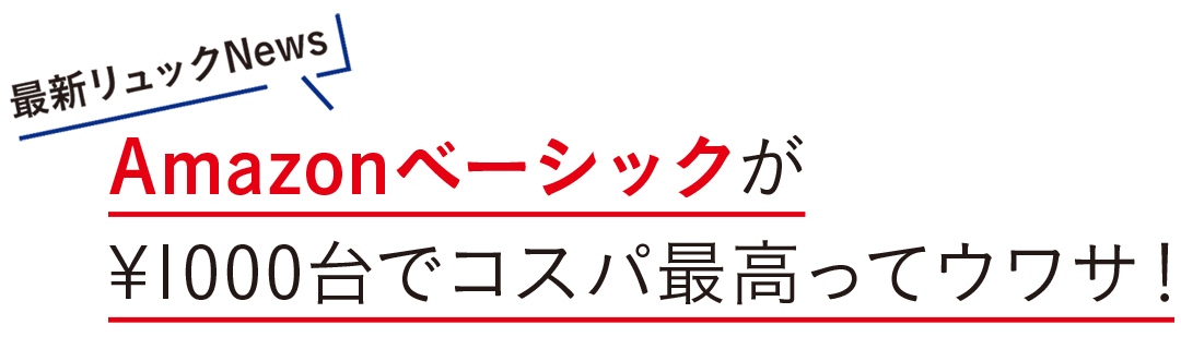 Amazonベーシックが¥1000台でコスパ最高ってウワサ!
