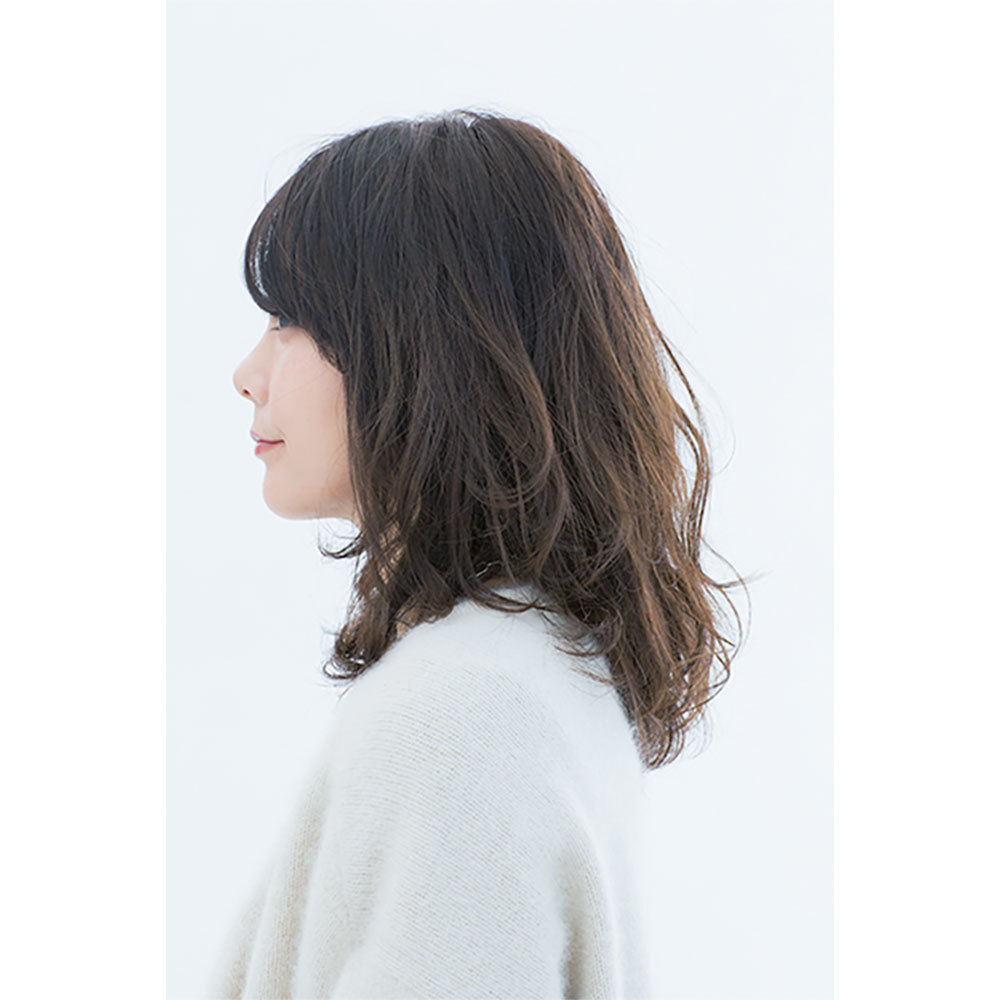 横から見た 40代人気ヘアスタイル2位