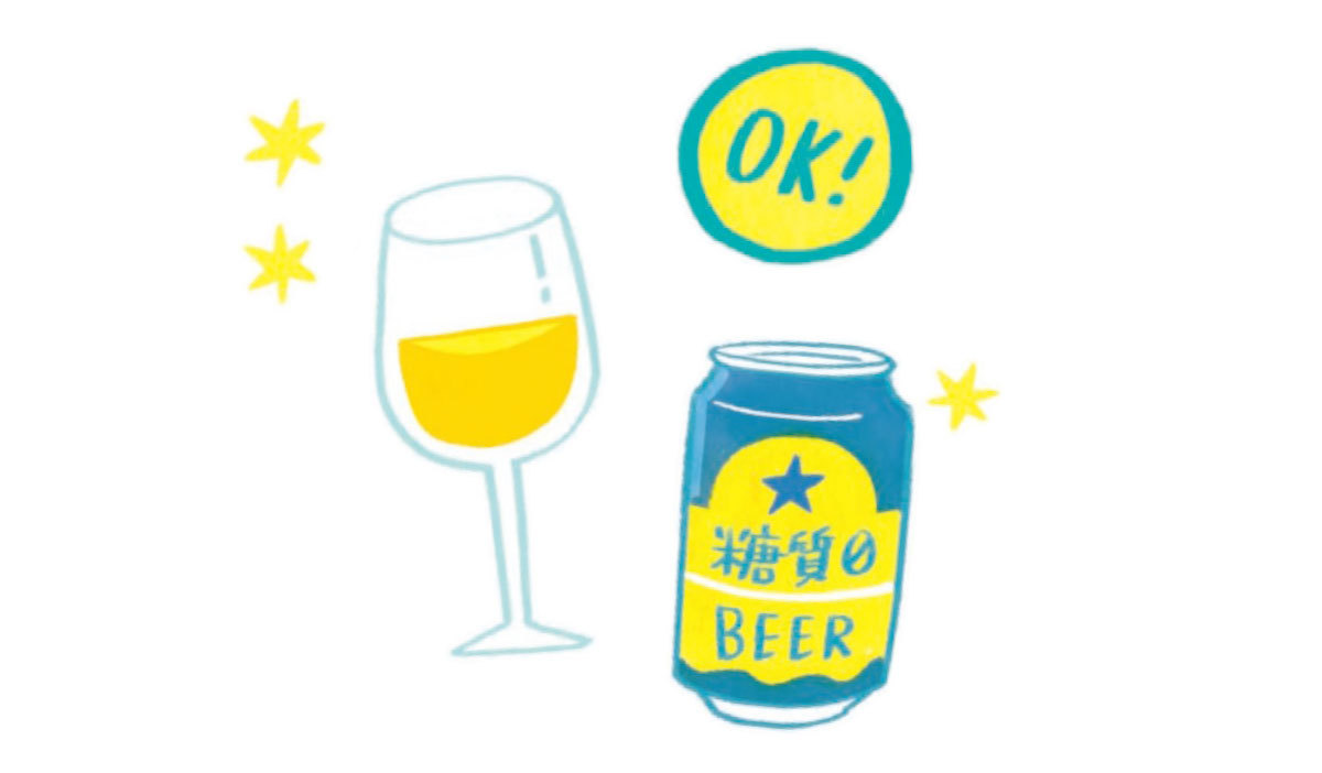 POINT⑤ お酒は意外とOK