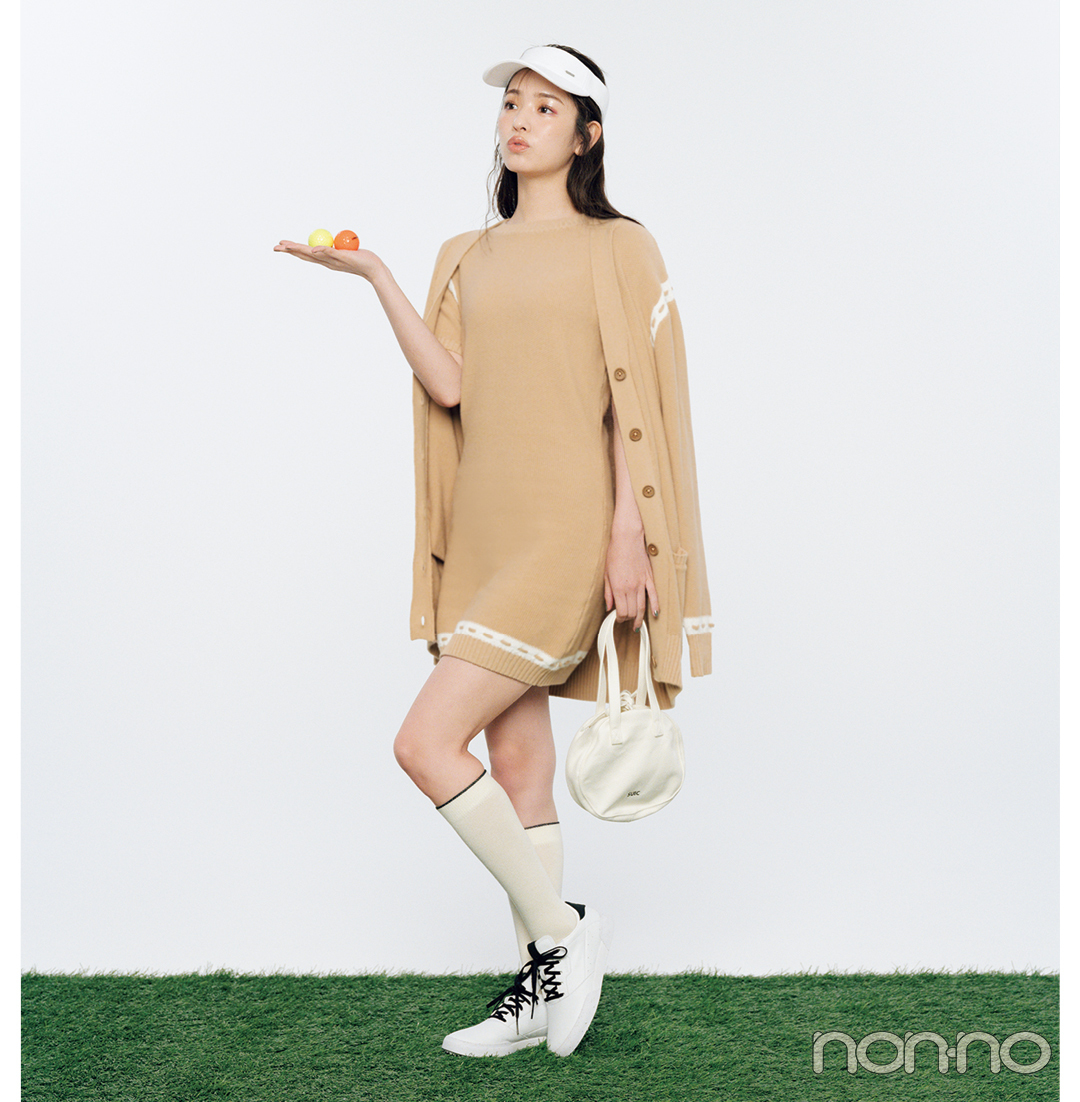 おしゃれなウェアでゴルフ始め ゴルフウェアが可愛いブランド５選 Non No Web ファッション 美容 モデル情報を毎日お届け