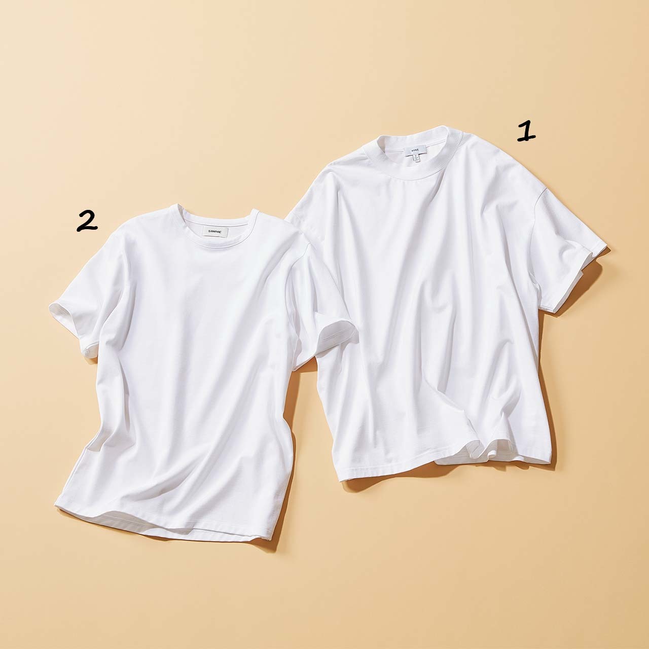 白Tシャツ2枚