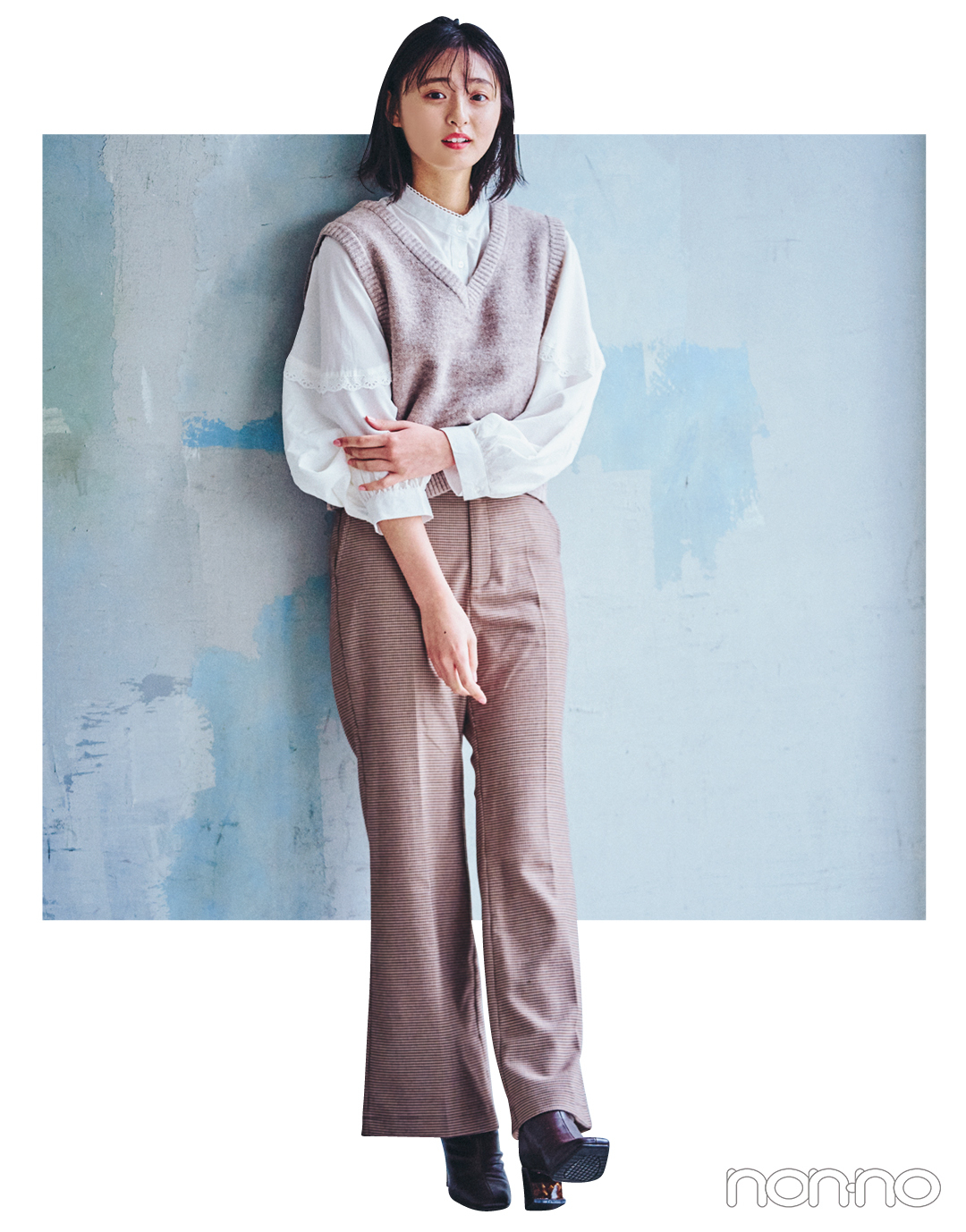 遠藤さくらの冬私服♡ ガーリーなカジュアルコーデに挑戦!_1_5