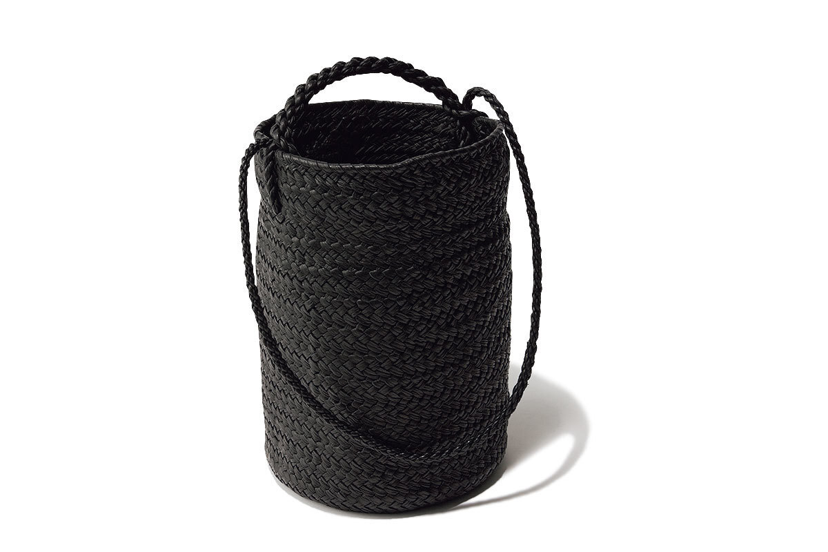 Aeta バケツ型かごバッグ