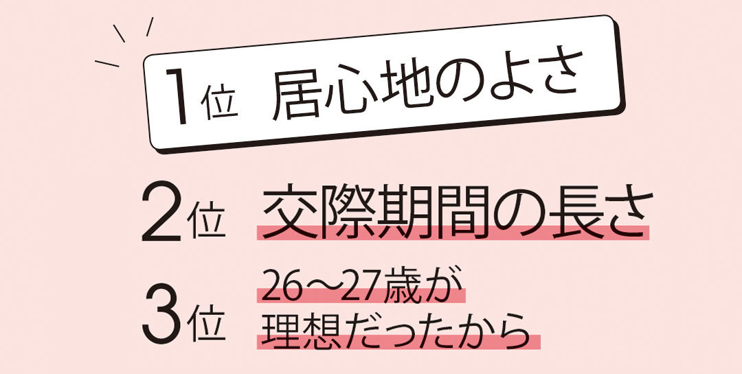 結婚を決めたきっかけ