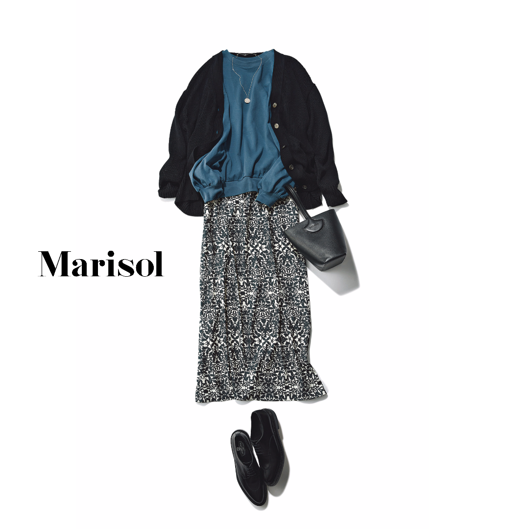 40代の明日のコーデ ファッション 最新コーディネート トレンド ファッション誌marisol マリソル 40代をもっとキレイに 女っぷり上々