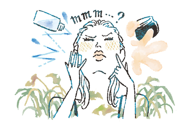 いつものスキンケアの 効きが悪い!