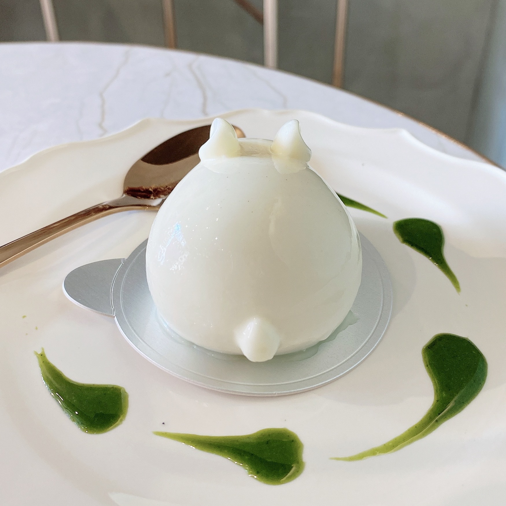 「Tea Tock」のうさぎのパンナコッタ