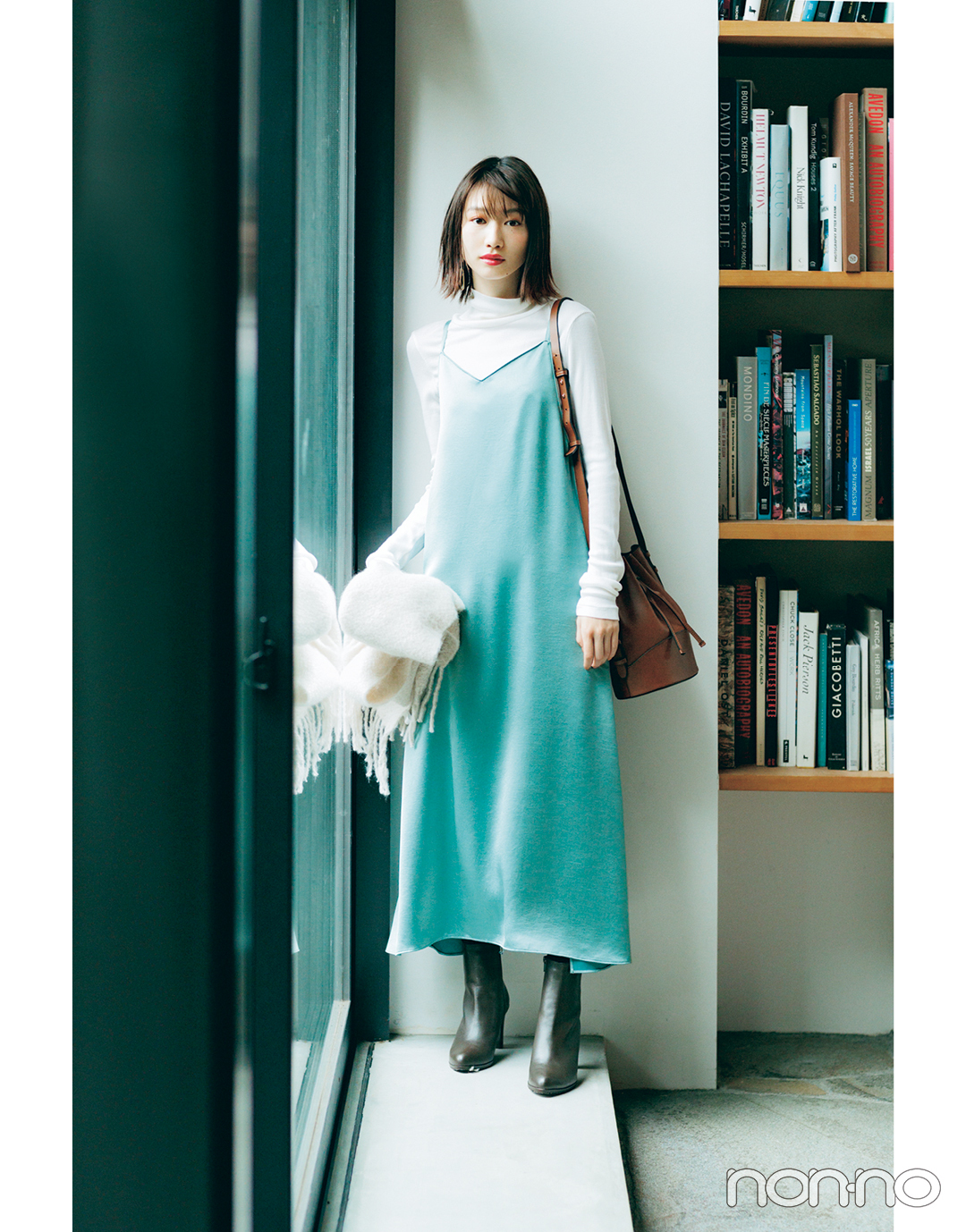 Iラインで今っぽさと着やせ印象をGET!【トレンド服×4大シルエット①】_1_5