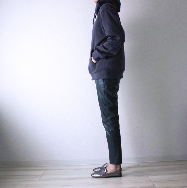 Styling/のフェイクレザーパンツ