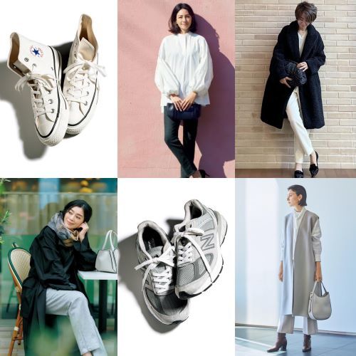 コーデがぐっと春らしくなる 大人のスニーカー ファッション人気ランキングtop10 Web Eclat 50代女性のためのファッション ビューティ ライフスタイル最新情報