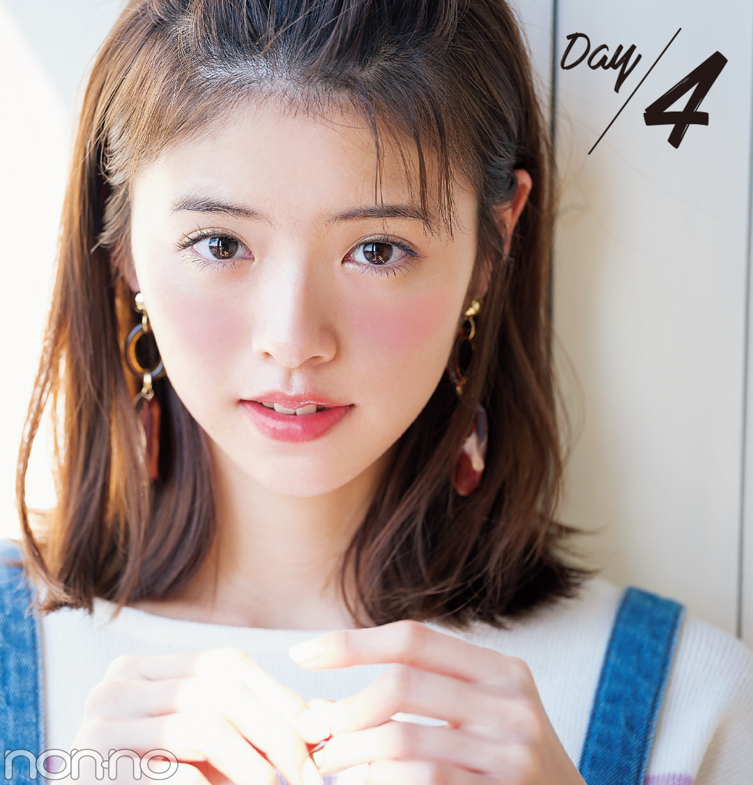 チークをヘルシーに効かせてサークルミーティングの主役に!【神コスメ7で春映えメイク着回しday4】_1_1