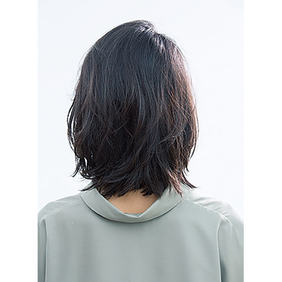 後ろから見た人気ボブヘアスタイル3位の髪型