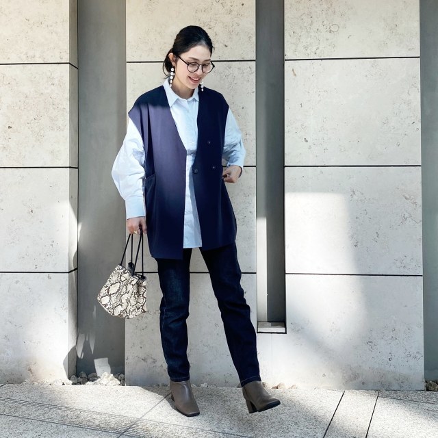 この春のHIT服「シャツ」をアラフォーはこう着る!最旬シャツコーデまとめ|40代ファッション_1_37