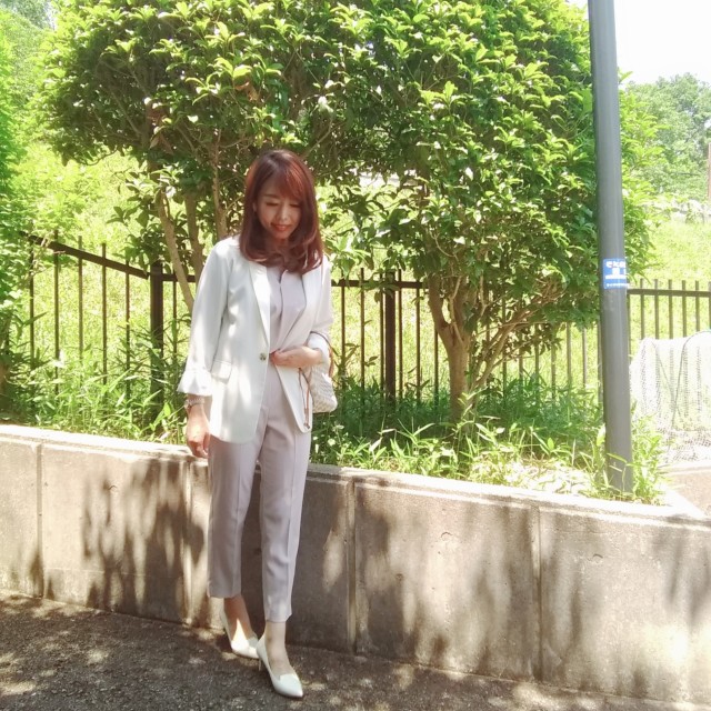 Jacket:Le.coeur blanc Setup:SENSE OF PLACE by U.R Shoes:モードエジャコモ