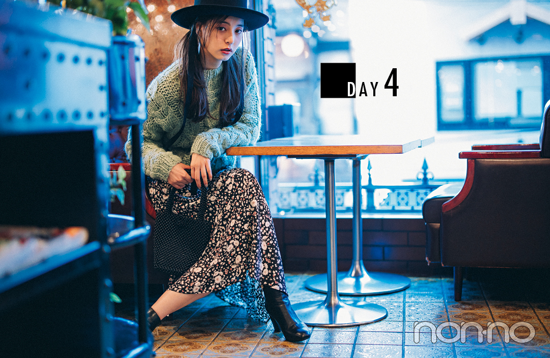 黒派必見! 新木優子が真冬の黒コーデ5days見せます★【今日のコーデはブラウン以外】_1_5