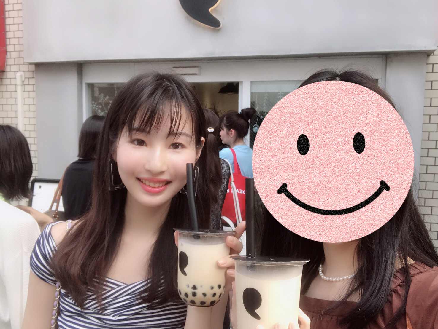 暑くて前髪がぐしゃぐしゃです^^;