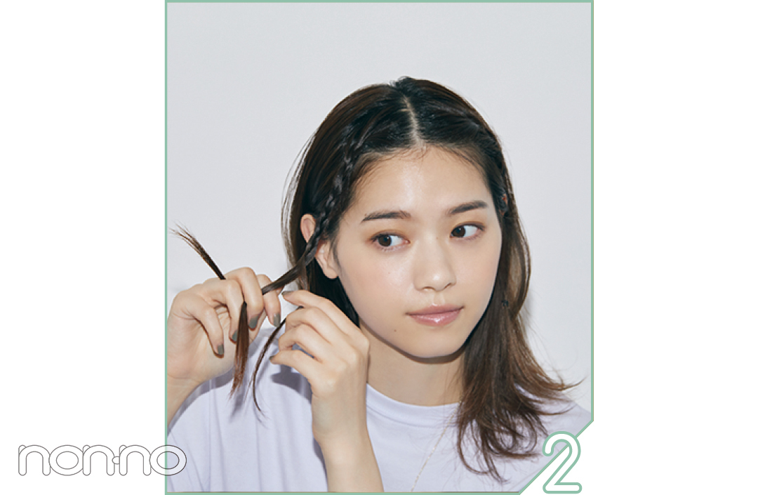 西野七瀬のトップス×盛れるヘアアレカット6-4