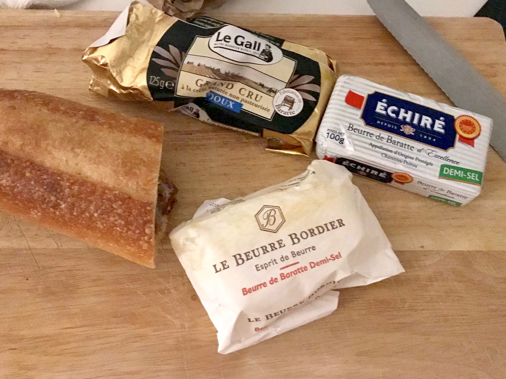 バターはギリギリまで冷凍しておき、保冷剤で持ち帰れるのでお土産にもします