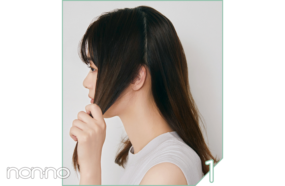 西野七瀬のトップス×盛れるヘアアレカット3-3