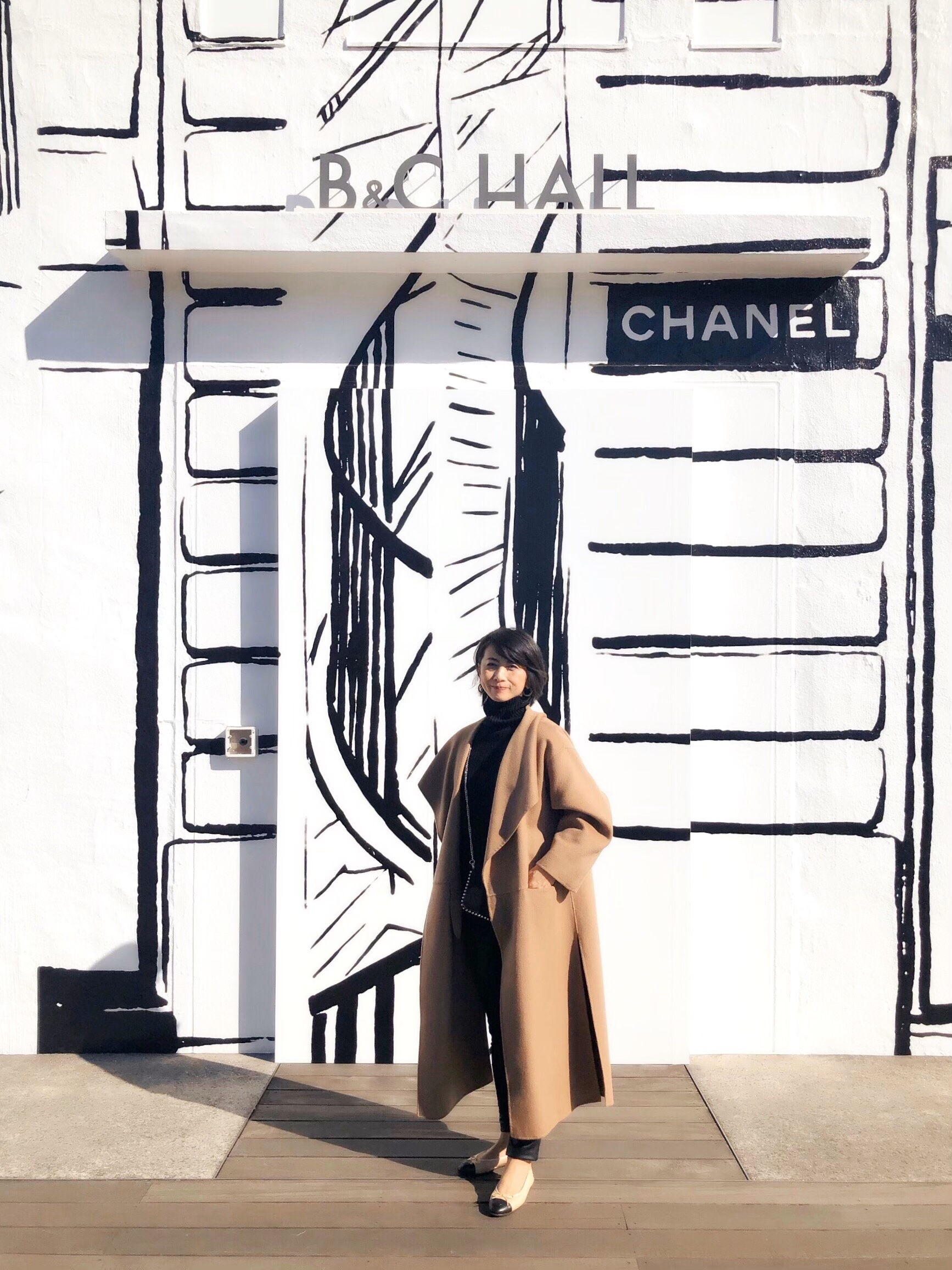 お気に入りキャメル色のコートとシャネル展 華組 近藤和子のブログ 華組ブログ Web Eclat