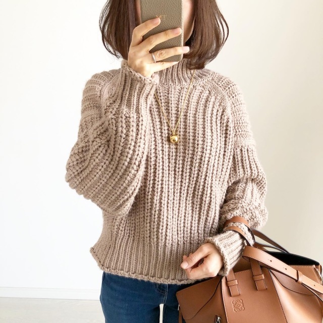 H&Mのチャンキーニット