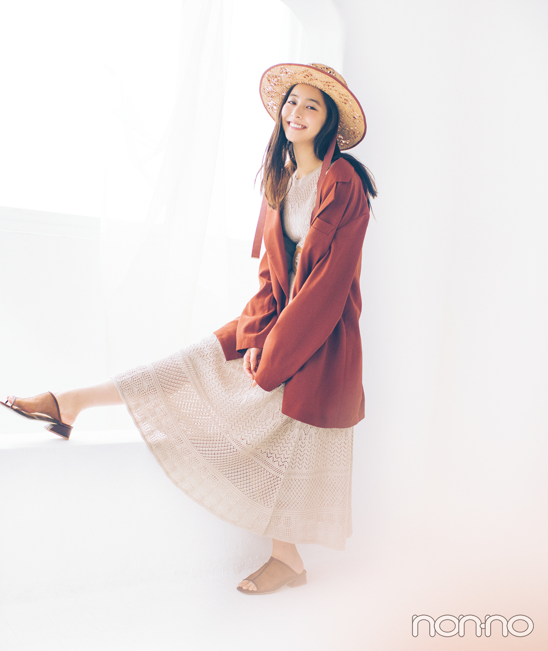 この春ブームの透けアイテム、簡単に取り入れられるレイヤード術教えます♡【正義の春服】_1_3