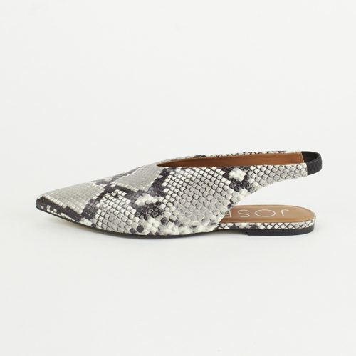 JOSEPH バックスリングフラット(パイソン) ¥56,000+税