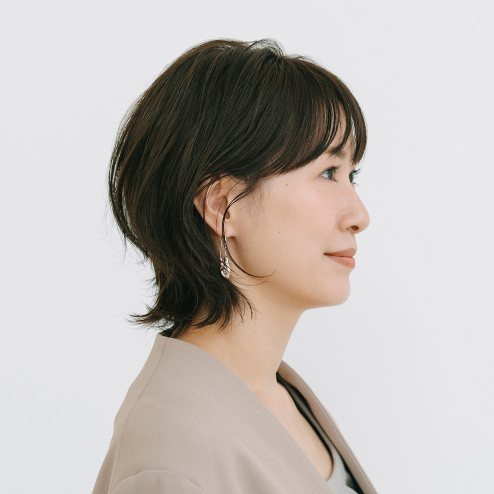 横から見た 40代人気ヘアスタイル2位