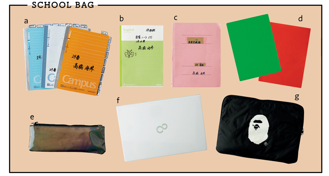 大学生のバッグの中身 学業もおしゃれも手抜きなし 歯科学生の最強バランスな必需品は Non No Web ファッション 美容 モデル情報を毎日お届け