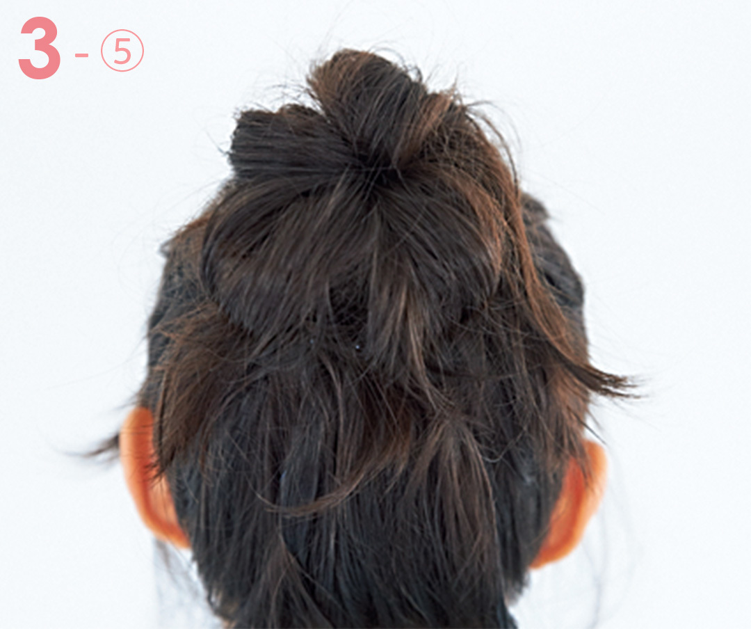 髪が少ない ペタンコさんのふんわりおだんごヘアアレンジを超ていねい解説 Non No Web ファッション 美容 モデル情報を毎日お届け