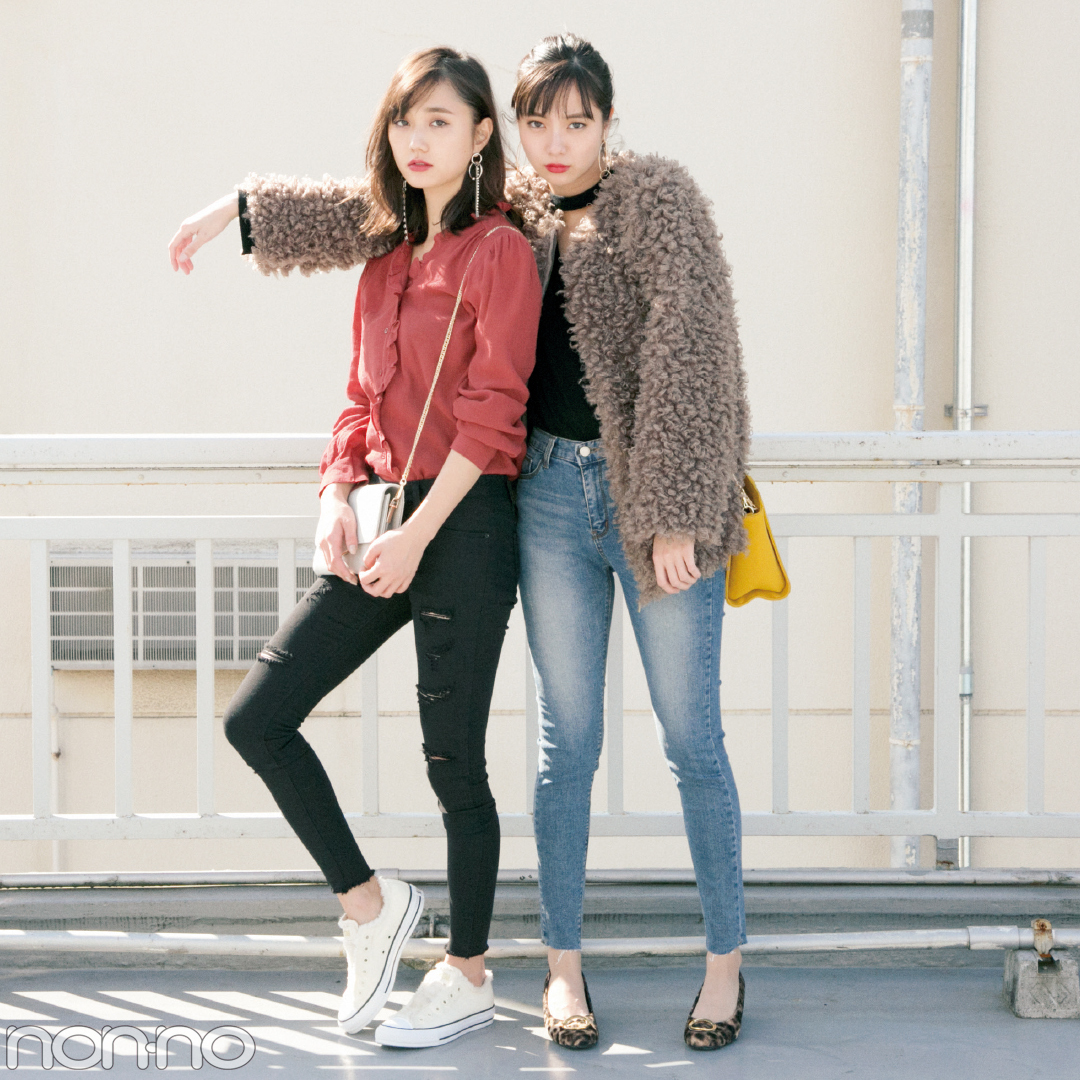 日本でも大人気の韓国スキニーデニム Chuuの ５ Jeansはコレ Non No Web ファッション 美容 モデル情報を毎日お届け