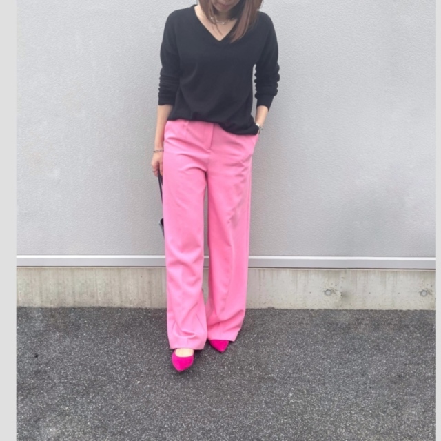 ZARAのマスキュリンパンツ