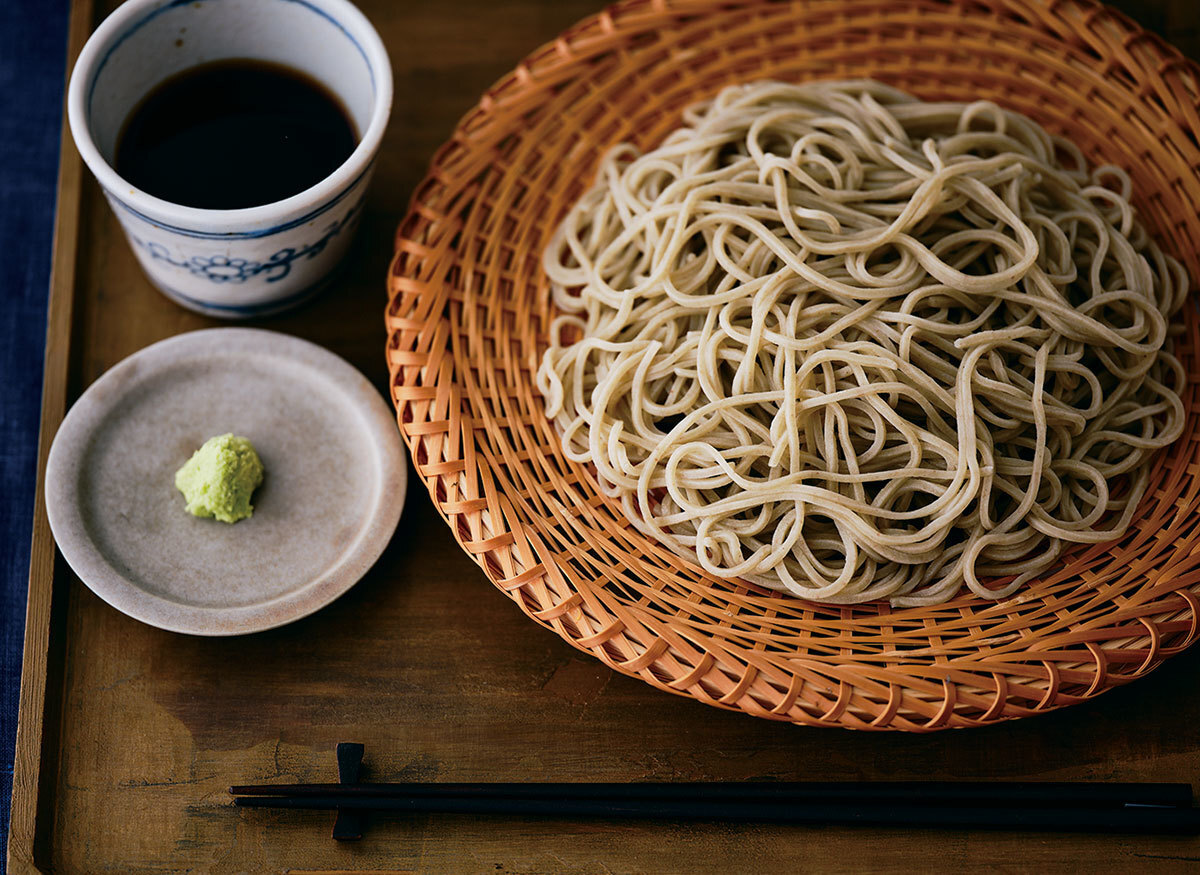 「手打ち蕎麦naru」の手打ち蕎麦 せいろツユセット
