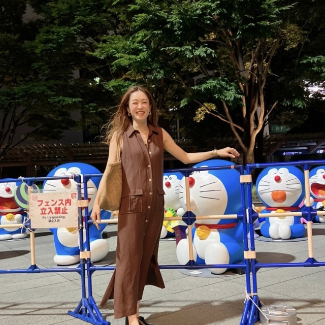六本木ビルズ ドラえもんと撮影