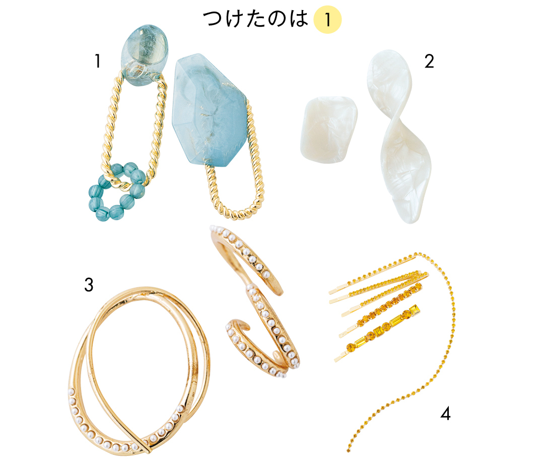 つけたのは1