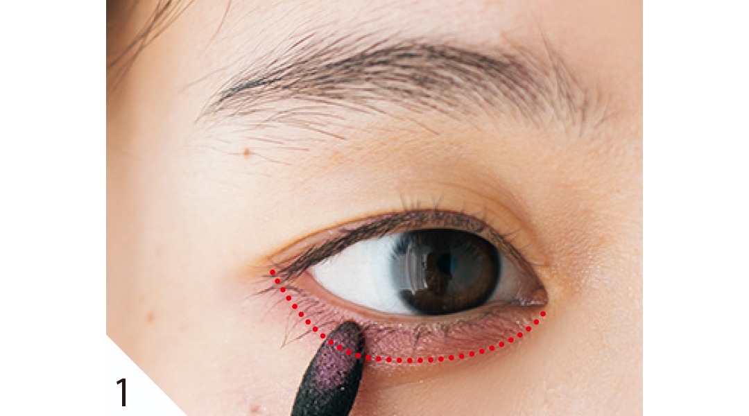 つけたら秋顔 ムズ色コスメ Vol 2 いちじく色シャドウ Non No Web ファッション 美容 モデル情報を毎日お届け