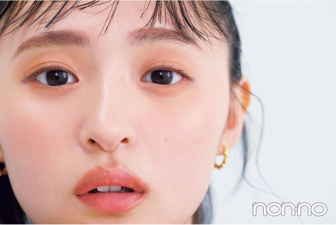 遠藤さくらの笑顔が似合う 毎日メイク 新生活にぴったりの好感度フェイスの作り方 Non No Web ファッション 美容 モデル情報を毎日お届け