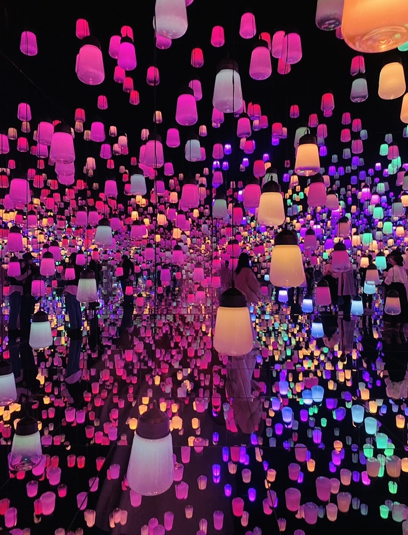 デジタルアート ミュージアム お台場 エプソン チームラボボーダレス の美しい世界観 チームjマダム Seikoのブログ チームjマダムブログ Web Eclat