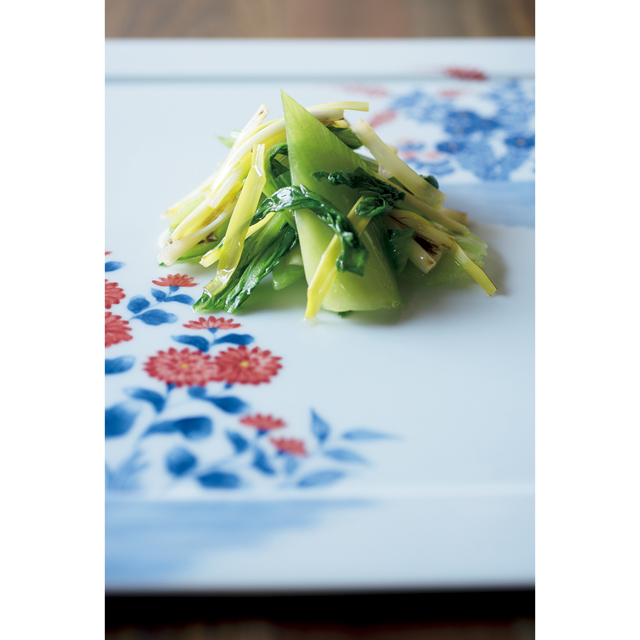 千葉「中台農園」の野菜の炒め物