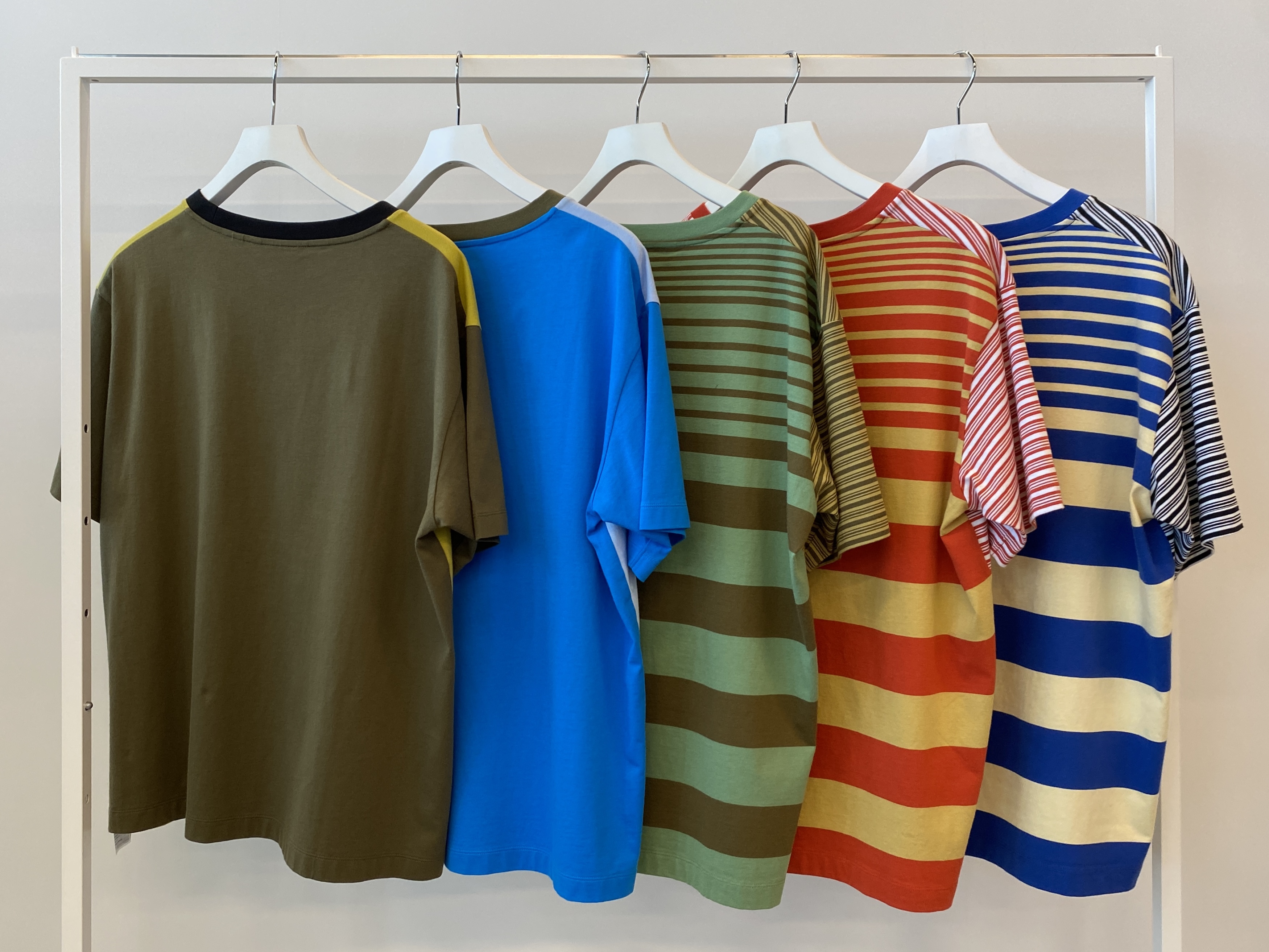 UNIQLO and MARNI(ユニクロ アンド マルニ) クルーネックTシャツ ボーダークルーネックTシャツ 背面