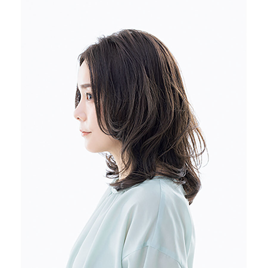 横から見た 人気ヘアスタイル4位の髪型