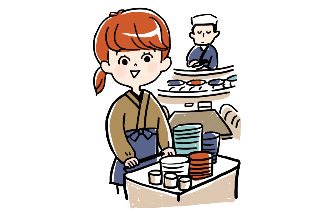 掛け持ち派のアルバイト事情のイラスト1