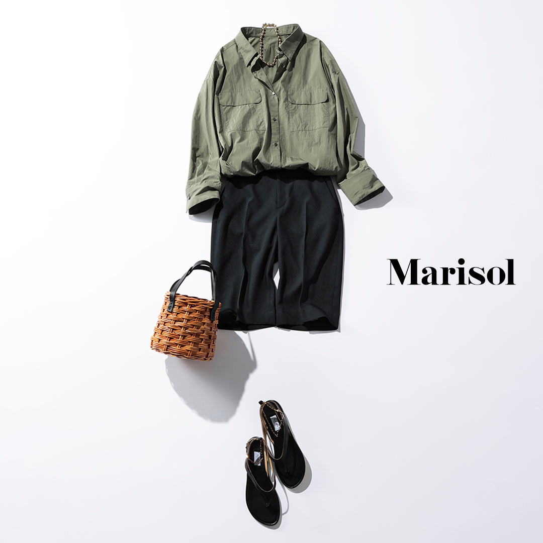 40代の明日のコーデ ファッション 最新コーディネート トレンド ファッション誌marisol マリソル 40代をもっとキレイに 女っぷり上々