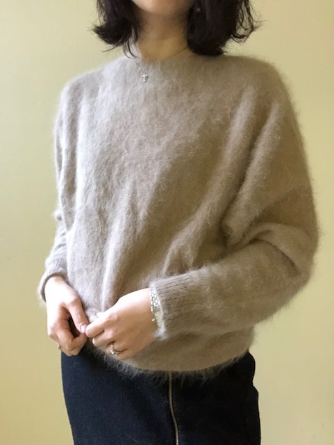 日本一時帰国でGET!フワフワモヘアニット。_1_1