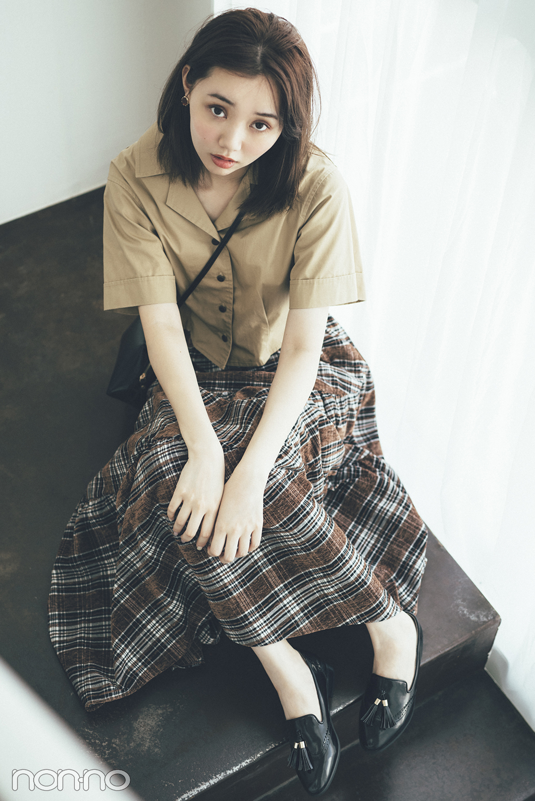 PATTERN4 レトロで知的♡ ビットつきの ローファーは男子ウケも最強 江野澤愛美