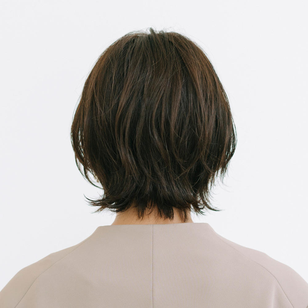 後ろから見た 人気ヘアスタイル2位の髪型