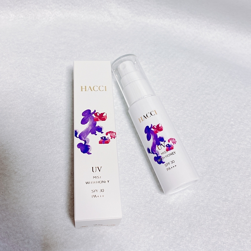 HACCIの日焼け止めミストは限定品